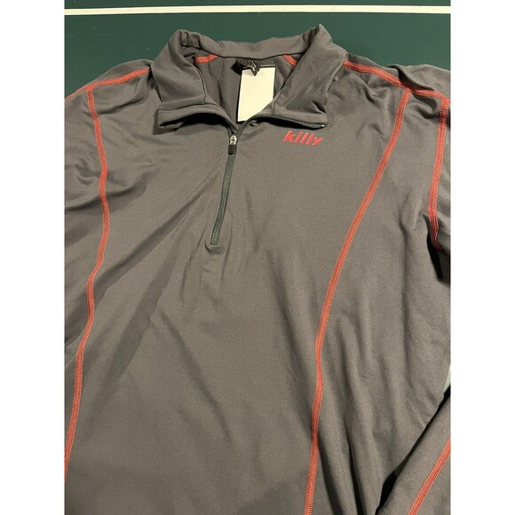 Killy Ski 1/4 Quarter Zip Pullover Jacket MEDIUM France Performance Alpine - Picture 1 of 8